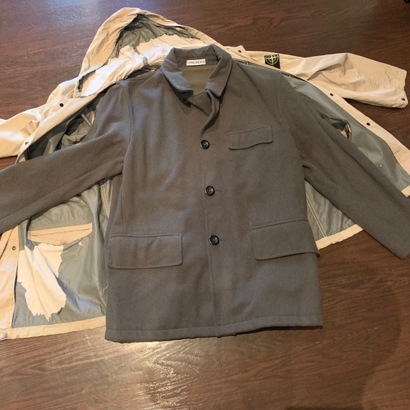 Vintage Stone Island Men's 2 in 1 Mens hooded jacket - Picture 13 of 16